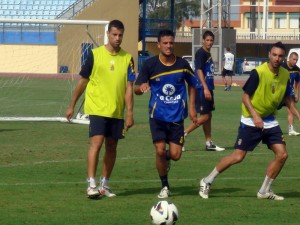 David García, entrenamiento