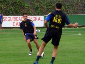 José Artiles, entrenamiento
