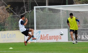 Vitolo, entrenamiento