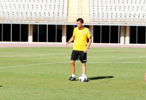 Sergio Lobera, entrenamiento