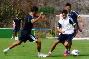 Vitolo, entrenamiento