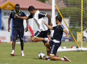 Vitolo, entrenamiento