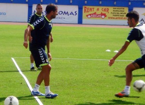 David González, entrenamiento