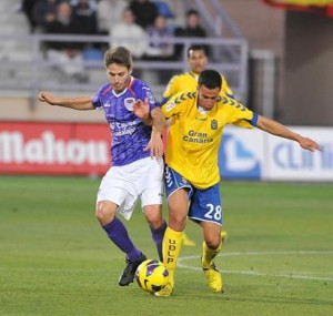 Imagen del partido entre Guadalajara y Las Palmas/ LOF - La Provincia Diario de Las Palmas