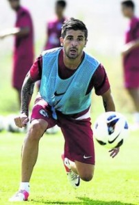 Javier Portillo, entrenamiento