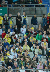 La afición amarilla no fallará este sábado / Samuel Sánchez (udlaspalmas.net)