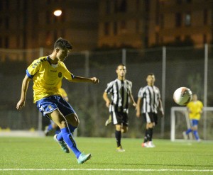 Héctor Hernández ya suma 20 goles / Samuel Sánchez (udlaspalmas.net)