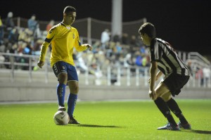 Alejandro Rodríguez volvió a la titularidad / Samuel Sánchez (udlaspalmas.net)
