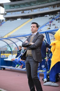 Lobera, este sábado en el banquillo amarillo / Samuel Sánchez (udlaspalmas.net)