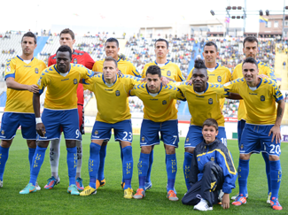 En el encuentro ante el Racing salieron ocho titulares grancanarios de inicio; ante el Lugo, otros ochos / Samuel Sánchez (udlaspalmas.net)