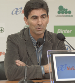 José Aurelio Gay, este sábado en el Estadio de Gran Canaria / Samuel Sánchez (udlaspalmas.net)