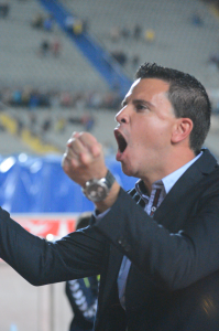 Lobera, invitado al programa 'Nueve Deportes' de este lunes. / Samuel Sánchez (udlaspalmas.net)