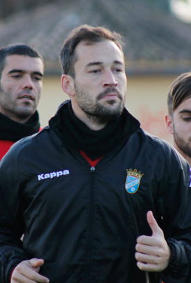 Tato, en un entrenamiento con el Xerez / SoyXerecista.com
