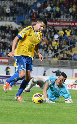 Vitolo, en una imagen de archivo / Samuel Sánchez (udlaspalmas.net)