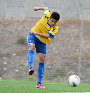 Héctor Hernández ya suma 21 goles / Samuel Sánchez (udlaspalmas.net)