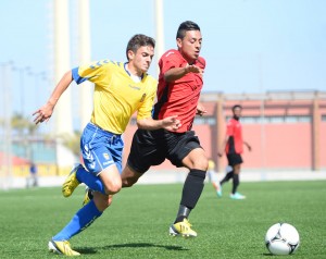 José Artiles estuvo voluntarioso / Samuel Sánchez (udlaspalmas.net)