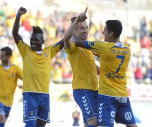 Tato sumó su primer gol de la temporada como amarillo / Samuel Sánchez (udlaspalmas.net)
