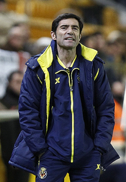 Marcelino, este domingo / Web oficial Villarreal CF