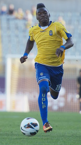 Thievy concentra gran parte del peso de la vangardia amarilla / Samuel Sánchez (UDLASPALMAS.NET)