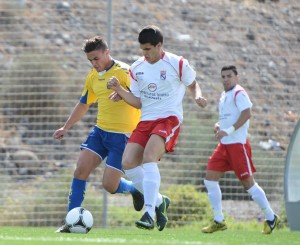 Héctor Figueroa (4), Asdrúbal, Cristian Herrera, Leandro, Néstor, Artiles y Matías, autores de los goles · La vela chica le saca siete puntos al Atlético Granadilla, segundo clasificado y rival del domingo · La mayor goleada de la historia del filial.