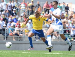 Asdrúbal marcó su undécimo gol de la temporada / Samuel Sánchez (udlaspalmas.net)