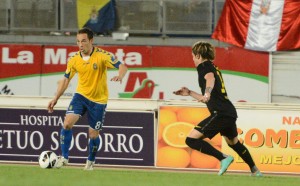 Tato marcó su segundo gol de la temporada / Samuel Sánchez (udlaspalmas.net)