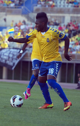 Thievy cree que el equipo puede ir a más / Samuel Sánchez (UDLASPALMAS.NET)