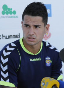 Vitolo, en rueda de prensa / Web oficial