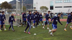 Entrenamiento de la Ponferradina / Web SDP