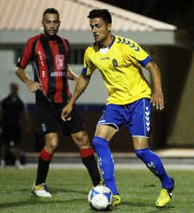 Cristian Herrera entró desde el banquillo / Daniel Cáceres (udlaspalmas.net)