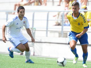Verdes fue titular este domingo / Samuel Sánchez (udlaspalmas.net)