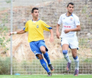Joshua Lara marcó el primer gol de la temporada / Samuel Sánchez (udlaspalmas.net)