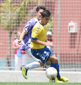 Alberiche debutó este sábado con el División de Honor / Samuel Sánchez (udlaspalmas.net)