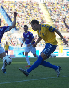 Imagen del sábado ante el Guadalajara / Samuel Sánchez (UDLASPALMAS.NET)