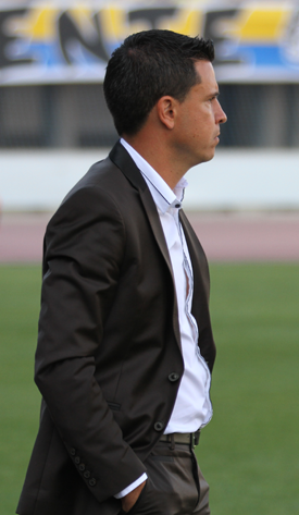 Sergio Lobera, este sábado / Daniel Cáceres (udlaspalmas.net)