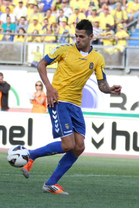 Vitolo, en el encuentro ante el Hércules / Daniel Cáceres (udlaspalmas.net)