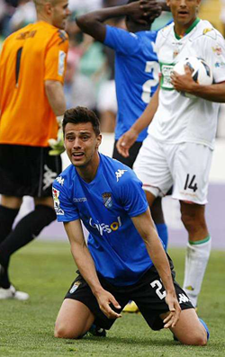 David Prieto, en el encuentro ante el Elche / Marca.com
