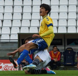 Matías siguió como titular / Santi Pérez (udlaspalmas.net)