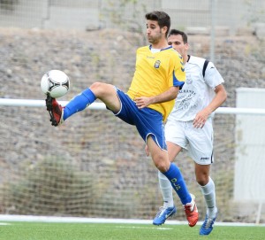 Néstor marcó su décimo sexto gol de la temporada / Samuel Sánchez (udlaspalmas.net)