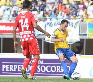 Tato fue el primer cambio de Sergio Lobera / Samuel Sánchez (udlaspalmas.net)