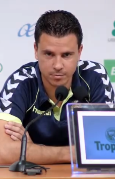Sergio Lobera, este viernes en rueda de prensa
