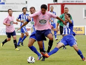 Encuentro entre el Lugo y la Ponferradina de la pasada temporada / La Voz de Galicia