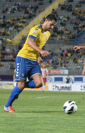 Vitolo rindió a un gran nivel / Samuel Sánchez (udlaspalmas.net)