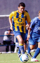 Álvaro en su etapa en el infantil amarillo