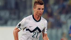 Dare Vršič con la selección nacional / UEFA