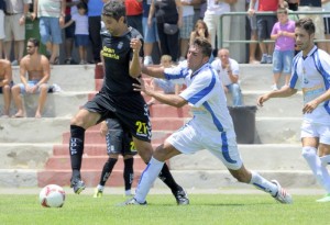Valerón trata de hilar una jugada este domingo ante el Ibarra / Mykel (udlaspalmas.es)