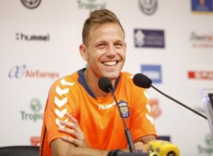 Dani Castellano en sala de prensa / Web oficial.