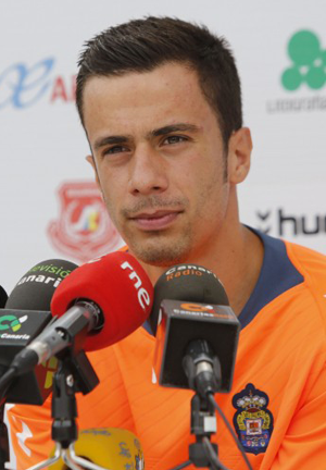 Hernán Santana, esta mañana en rueda de prensa / Web oficial