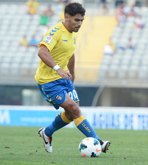 Tana se estrenó en Liga con la Unión Deportiva / Samuel Sánchez (UDLASPALMAS.NET)