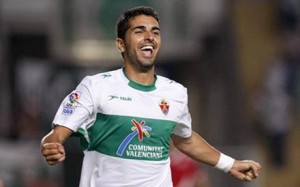 Ángel Rodríguez, durante su etapa en el Elche / Foto: EFE.